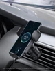 Держатель автомобильный Baseus Wisdom Auto 15W с беспроводной зарядкой на воздуховод Black (CGZX000001) - изображение 9