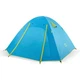 Трехместная надувная палатка Naturehike P-Series NH18Z033-P 210T/65D, голубой - изображение 1