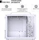 Корпус JONSBO Z20 White - изображение 11