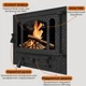 Дверца для камина Iron Fire Panorama 580x500 мм со стеклом чугунная - изображение 5
