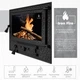 Дверцы для камина Iron Fire Panorama Lux 580x500 мм со стеклом чугунные - изображение 3