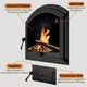 Комплект чугунных дверок Iron Fire Sandra 575х475 мм + поддувательная Style 35 315х180 мм - изображение 9