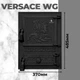 Дверцята для грубки Iron Fire Versace WG 370x485 мм без скла чавунні - зображення 6
