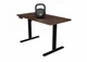 Стол с электро регулировкой высоты Mealux PowerDesk Lite Walnut (столешница грецкий орех / ножки черные), EVO-201 Lite Walnut /B - изображение 5