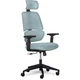 Крісло Mealux Leo Air Grey / Blue (арт.Y-543 KBGL) - изображение 1