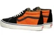 Кеды Vans Vault Og Sk8-Mid Lx Black/Orange Vn0A4Bvcxdv 43 - изображение 4