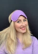 Маска для сну Класік Бузкова One size Maski Karnaval - изображение 1