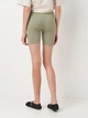 Спортивные шорты женские H&M 0778062_рубчик S Хаки (KAY2000001525937) - изображение 2