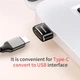 Адаптер Baseus переходник USB to Type-C Black (CAAOTG-01) - изображение 3