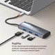 Док-станция ColorWay USB-C 5-в-1 Type C PD 100W/USB3.0х3/HDMI 4К (CW-HUB01) - изображение 13