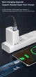 Кабель Toocki 6А USB – Type-C PD 66W (11V/6A) швидка зарядка та передача даних 1000мм Black - зображення 6