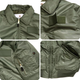 Куртка Rothco тактична льотна чоловіча бомбер CWU-45P Flight Jacket Sage олива L - зображення 5