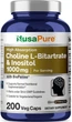 Холін та інозитол преміум-класу NusaPure Choline & Inositol 200 капсул - зображення 1