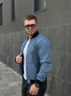 Мужской бомбер демисезонный Challenge Intruderт0204 M Сине-голубой ( IN - 0204/03 B ) - изображение 4