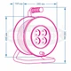 Удлинитель на катушке 100м, 2х1,5мм² с термозащитой, 3680Вт, SVITTEX SV-053 - изображение 2