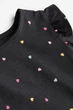 Плаття H&M 271022630 122 Сірий/Сердечка - зображення 4
