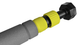 Турник раздвижной Hop-Sport HS-M050DP серо-желтый - изображение 5
