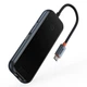 USB-хаб USB Type-C Baseus AcmeJoy 6-in-1 (HDMI, 2xUSB3.0, USB2.0, Type-C PD&Data, RJ45) (WKJZ010313) Dark Gray - изображение 4