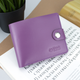 Портмоне женское кожаное на кнопке Handycover HC0042 фуксия - изображение 1
