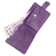Портмоне женское кожаное на кнопке Handycover HC0042 фуксия - изображение 13