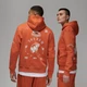 Худі Air Jordan X Umar Rashid Flight Artist Series Hoodie Orange DX9706-812 S - зображення 2