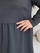 Платье кашемировое длинное зимнее теплое женское Merlini Крети 700001411 L-XL Черное (700001411_2) - изображение 5