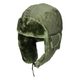 Шапка-вушанка MIL-TEC MA1 Pilot Fur Hat Оливкова M - зображення 7