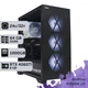 Рабочая станция PowerUp Desktop #383 Core i9 14900K / 64 GB / SSD 1TB / GeForce RTX 4060Ti 8GB для 3D моделирования видеомонтажа рендеринга для инженеров и архитекторов - изображение 2