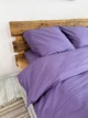 Комплект постельного белья Поплин семейный 220х150х2 шт Smoky purple Фиолетовый - изображение 5