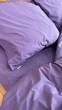 Комплект постельного белья Поплин семейный 220х150х2 шт Smoky purple Фиолетовый - изображение 6