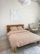 Комплект постельного белья Поплин полуторный 220х150 см Honey beige Бежевый - изображение 1