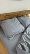 Комплект постельного белья Поплин семейный 220х150х2 шт Moon grey Серый - изображение 6