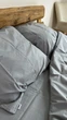 Комплект постельного белья Поплин семейный 220х150х2 шт Moon grey Серый - изображение 7