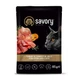 Вологий корм для котів, SAVORY (Сейворі), Cat Pouch for Sterilised, 85 г, (Індичка, морква у желе) - изображение 2