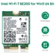 Адаптер Wi-Fi EDUP BE200 2.4/5/6GHz Wi-Fi 7 BT5.4 + 2 антени - изображение 2