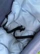 Дитяча тканинна водонепроникна підвісна гойдалка "2 в 1 0+" Гамак-Гойдалка для дому та вулиці Темно-сіра зі світлим сірим - зображення 3