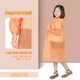 Дождевик детский EVA LOSSO KIDS оранжевый, рост 120-145 см - изображение 2