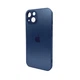 Чохол для смартфона AG Glass Matt Frame Color для iPhone 15 Navy Blue - зображення 1
