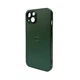Чехол для смартфона AG Glass Matt Frame Color для iPhone 12 Cangling Green - изображение 1