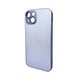 Чехол для смартфона AG Glass Matt Frame Color для iPhone 15 Sierra Blue - изображение 1