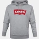 Вінтажне худі Levi's Cole Fleece Pullover Hoodie Color: Stell Gray S - изображение 1