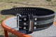 Пояс для пауерліфтингу Power System PS-3800 PowerLifting шкіряний Black/Grey Line M 4911433 - зображення 10