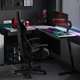 Компьютерный стол Huzaro Hero 6.0 RGB White - изображение 2