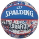 Мяч баскетбольный Spalding Graffitti Ball синий, мультиколор № 7 - изображение 1