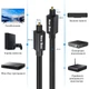 Кабель оптичний New Bee YP-3 Toslink 3 метри - зображення 3