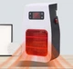 Керамический портативный электрический обогреватель UKC PH-8006 900W Бело-черный - изображение 3