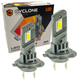 Лампа светодиодная для фар cyclone led h7 5000k 6700lm 25W type 44 2 шт комплект - изображение 1
