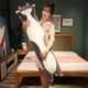 Детская Игрушка Обнимашка Плюшевая Подушка Кот Батон 130 см Темно Серый 9009/130 - изображение 3