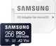 Karta pamięci Samsung PRO Ultimate microSDXC 256GB UHS-I U3 V30 A2 + SD adapter (MB-MY256SA/WW) - obraz 1