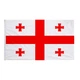 Флаг Грузии 150х90 см. Грузинский флаг полиэстер RESTEQ. Georgia flag 4912594 - изображение 1